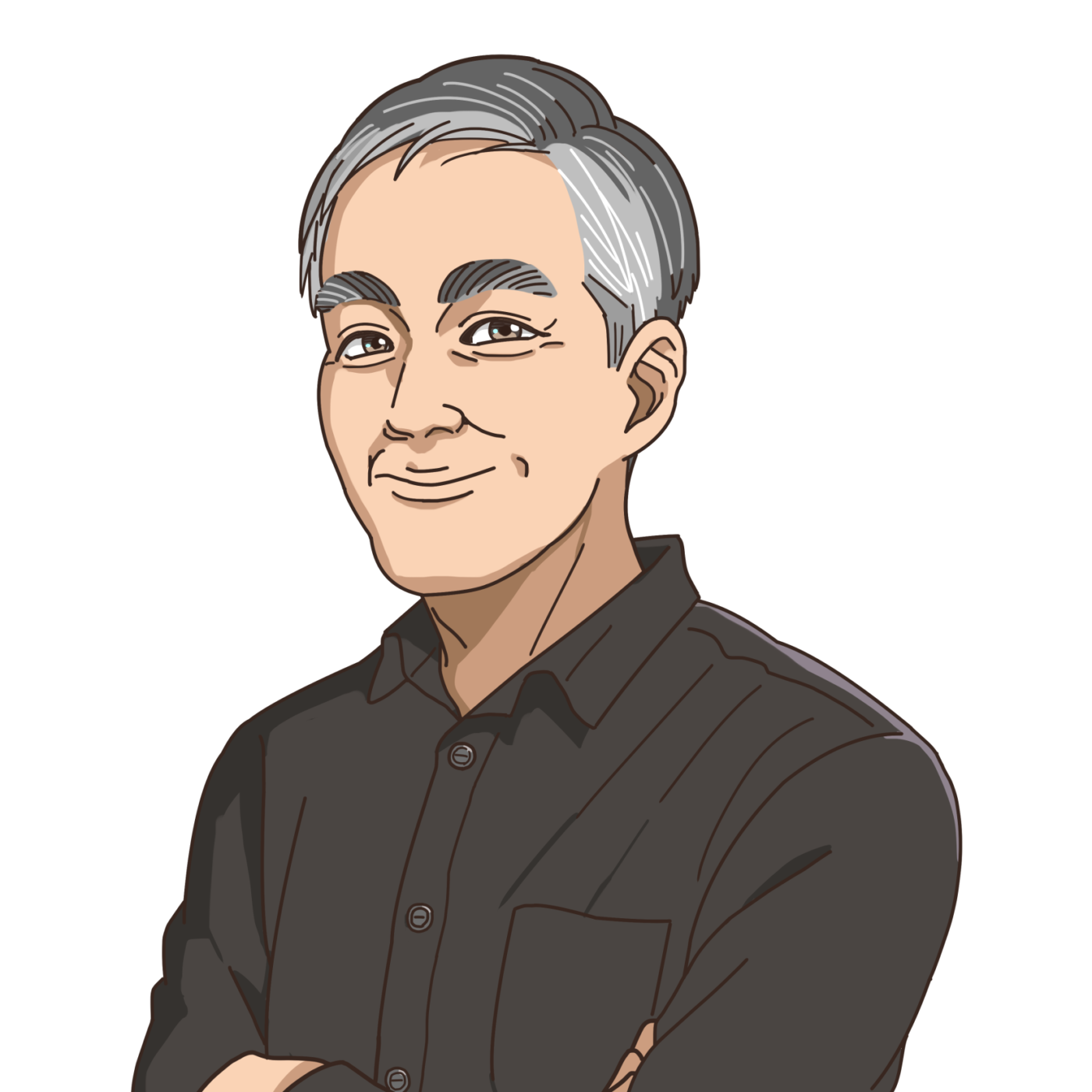 スマートシティ企画社員様似顔絵13