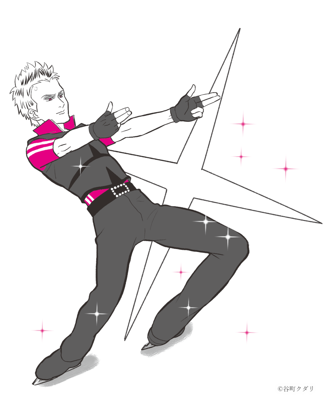 似顔絵_アドリアン・シュルタイス